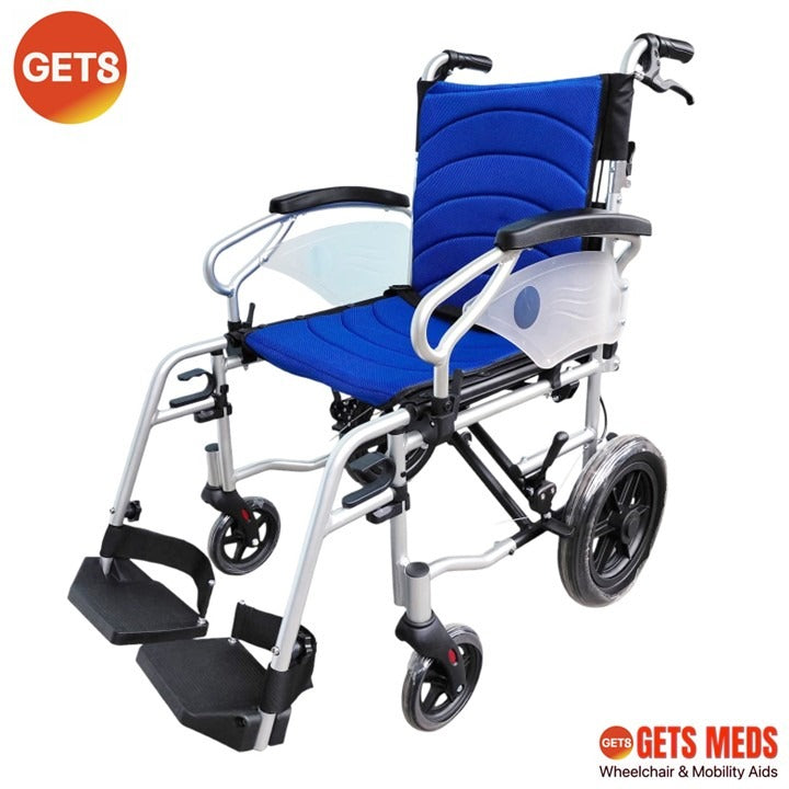 Wheelchair Detachable Aluminium 11.8kg: GETS G889-12 Apex-Lite