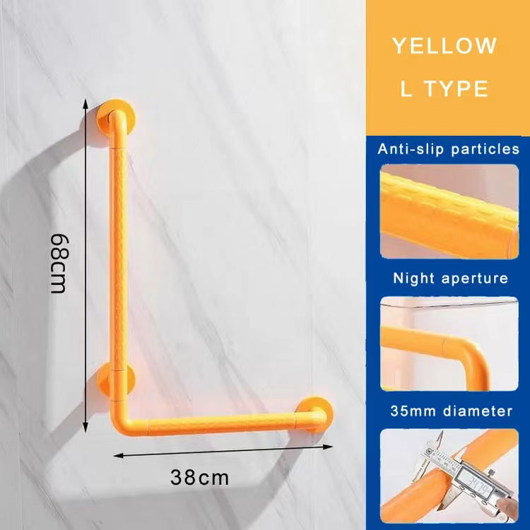 Grab Bars, L-Bar, Angle-Bar & U-Shaped Folding Bar: GETS Factory-Direct Supply & Install Services