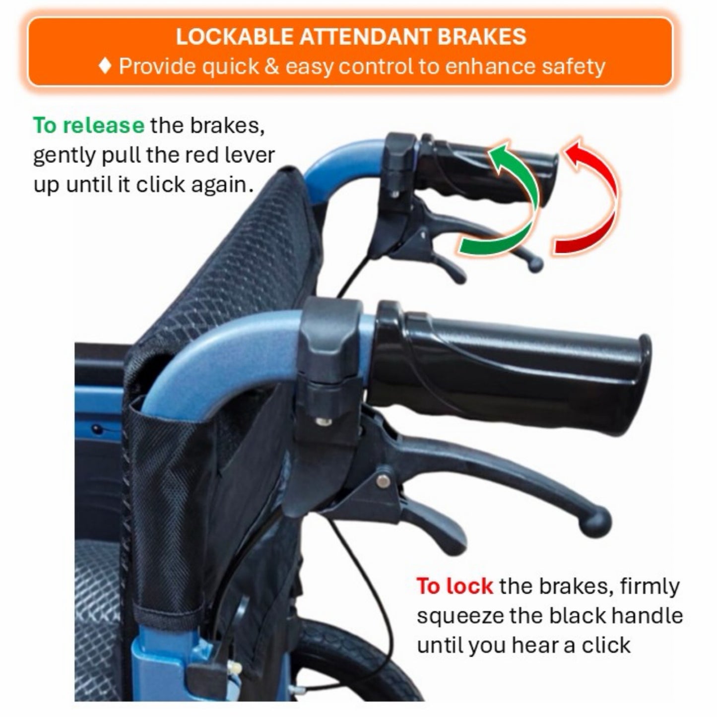 GETS Comfy16 ALUMINIUM PUSHCHAIR ♿️ Backrest Foldable, Flip-Back + Height-Length Adjustable PU Armrests, Foldable Legrests, Removable Cushions