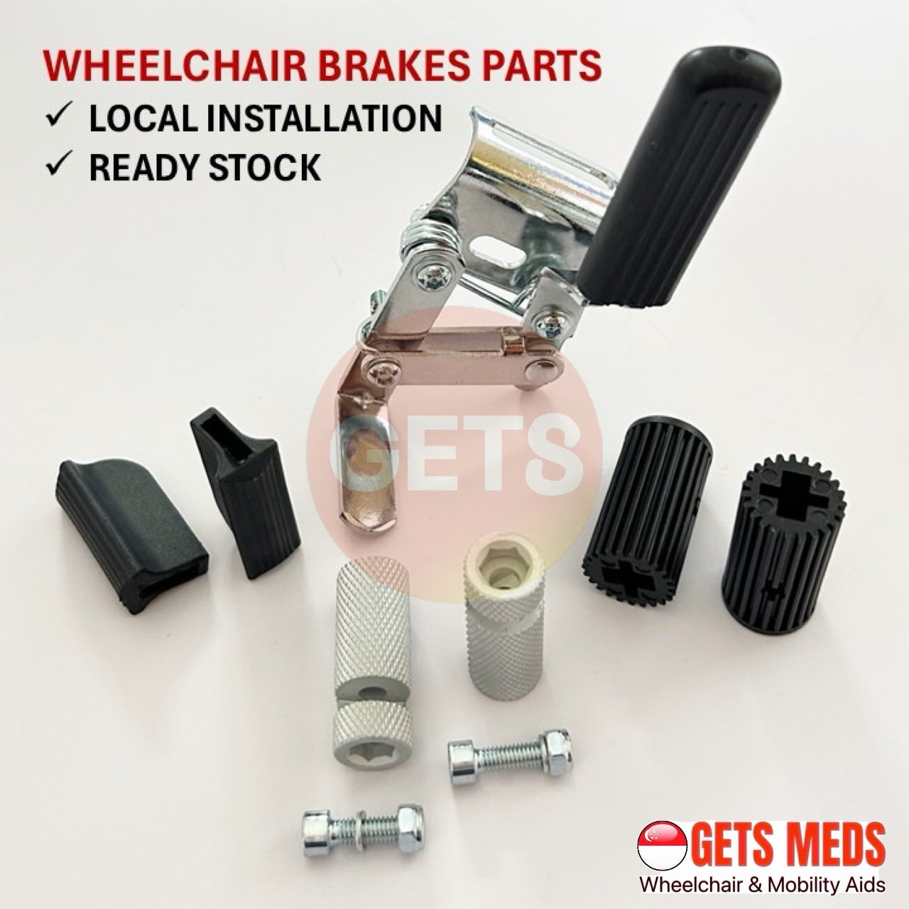 WHEELCHAIR ACCESSORIES: GETS SPARE PARTS & ON-SITE REPAIR & SERVICE