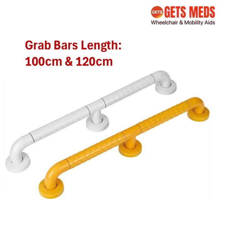 Grab Bars, L-Bar, Angle-Bar & U-Shaped Folding Bar: GETS Factory-Direct Supply & Install Services