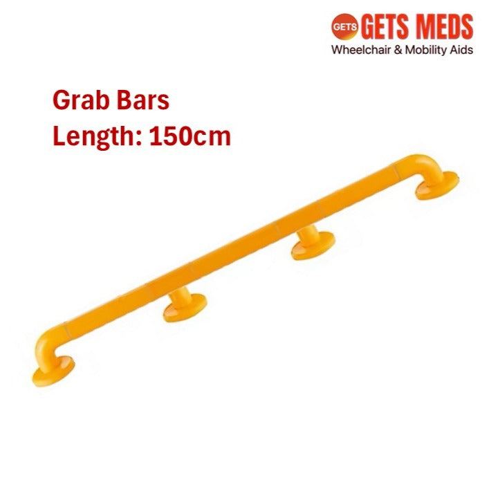 Grab Bars, L-Bar, Angle-Bar & U-Shaped Folding Bar: GETS Factory-Direct Supply & Install Services