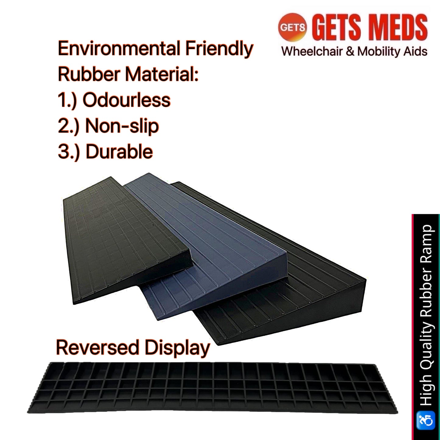 GETS RUBBER RAMPS ♿️ Ramps For Doorways & Kerbs