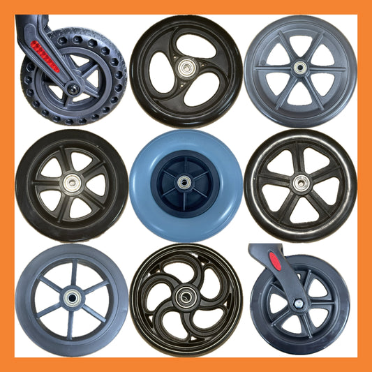 ♿️Front Wheels for Wheelchair & Pushchair Repair & Service