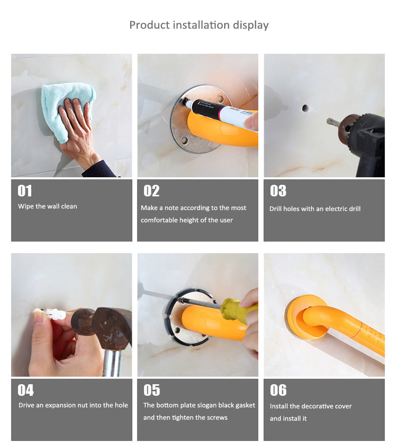 Handrails ♿️ Grab Bars, Safety Bars, Support Bars & Shower Bars