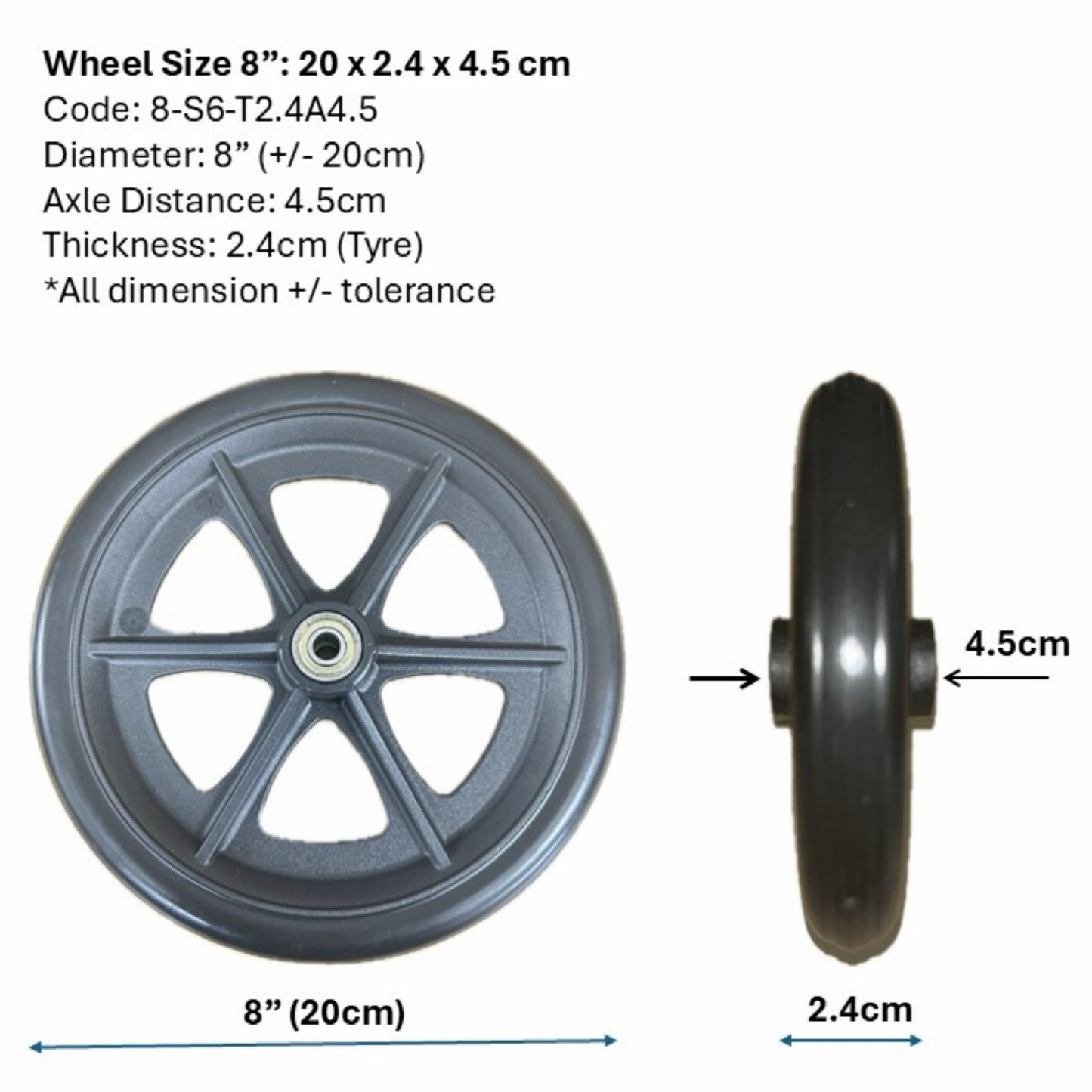 ♿️Front Wheels for Wheelchair & Pushchair Repair & Service