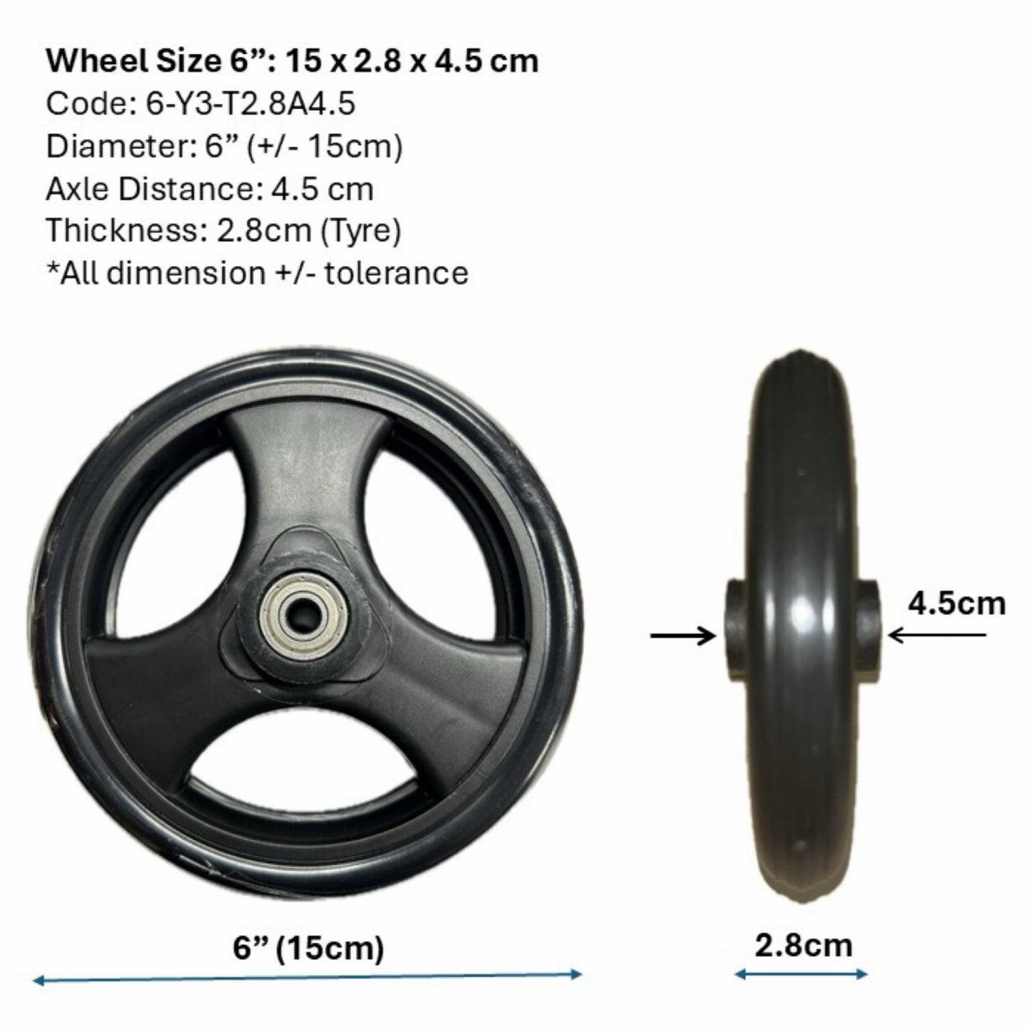 ♿️Front Wheels for Wheelchair & Pushchair Repair & Service