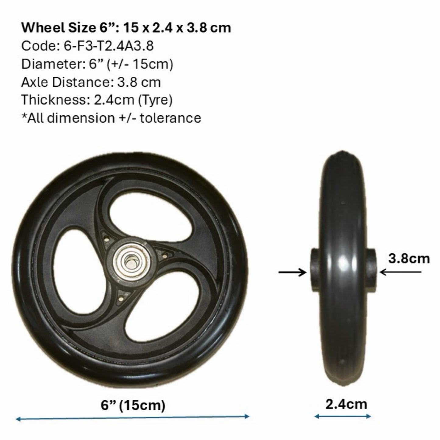 ♿️Front Wheels for Wheelchair & Pushchair Repair & Service