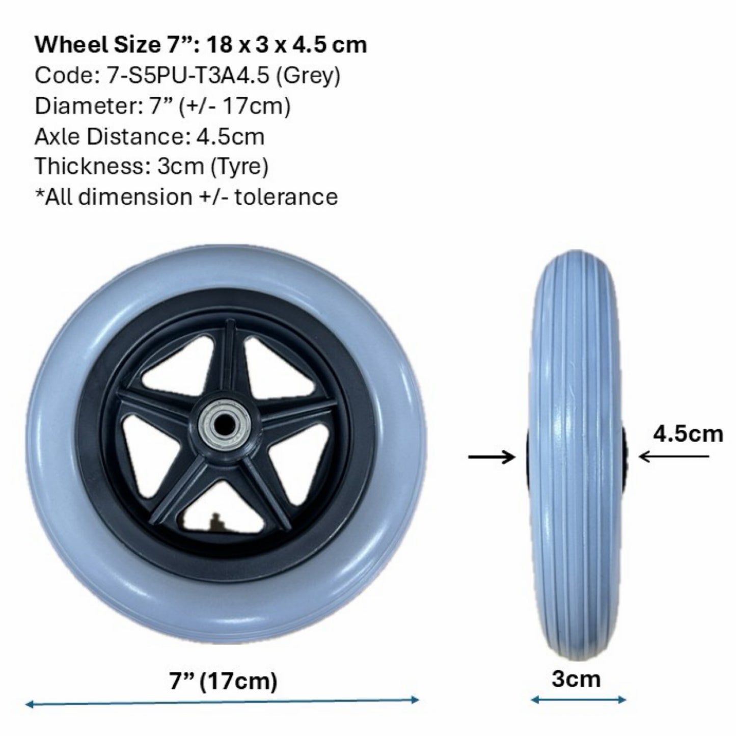 ♿️Front Wheels for Wheelchair & Pushchair Repair & Service