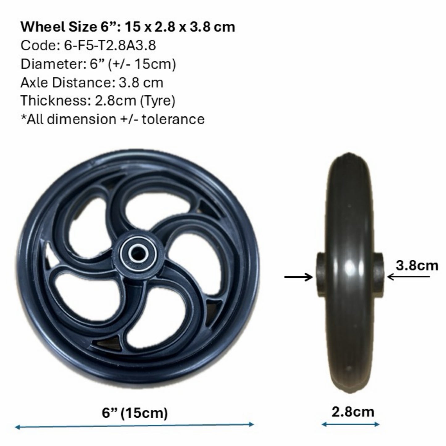 ♿️Front Wheels for Wheelchair & Pushchair Repair & Service