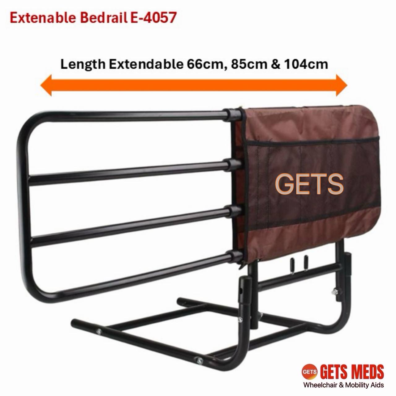 GETS Bedrail ♿️ Extendable Safety Bedrail E4057
