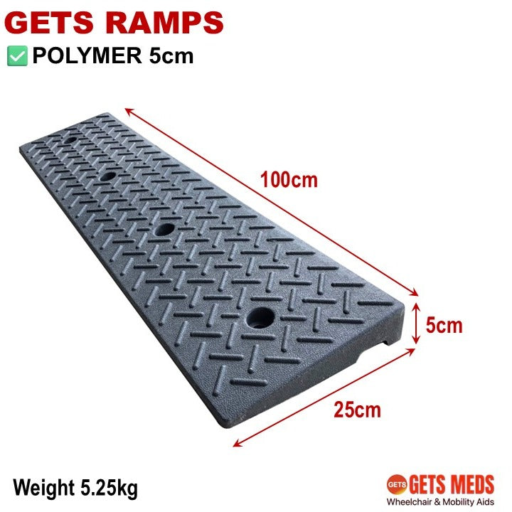 Ramps For Wheelchairs & Mobility Devices: GETS Polymer, Rubber & PVC Ramps
