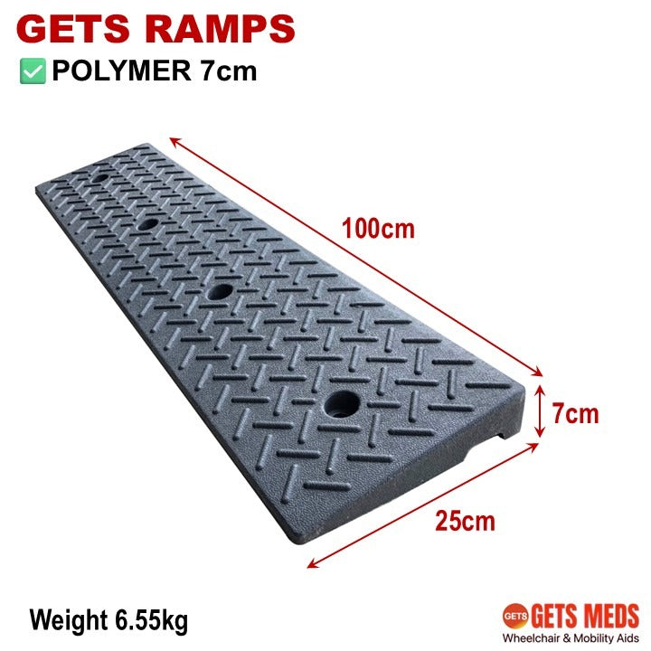 Ramps For Wheelchairs & Mobility Devices: GETS Polymer, Rubber & PVC Ramps